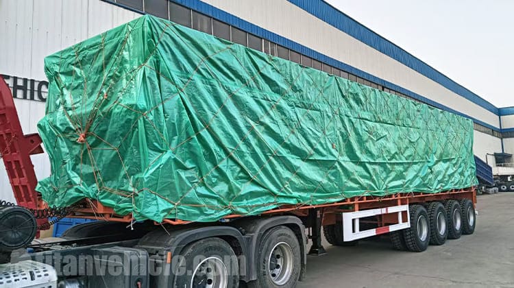 4 Axle Flatbed Trailer Manufacturers for Sale in Saudi Arabia