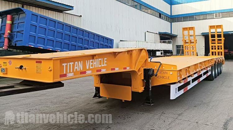 4 Axle Semi Low Bed Trailer for Sale in Uganda