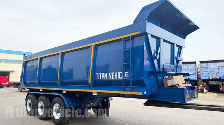 3 Axle Semi Tipper Trailer for Sale in Mozambique