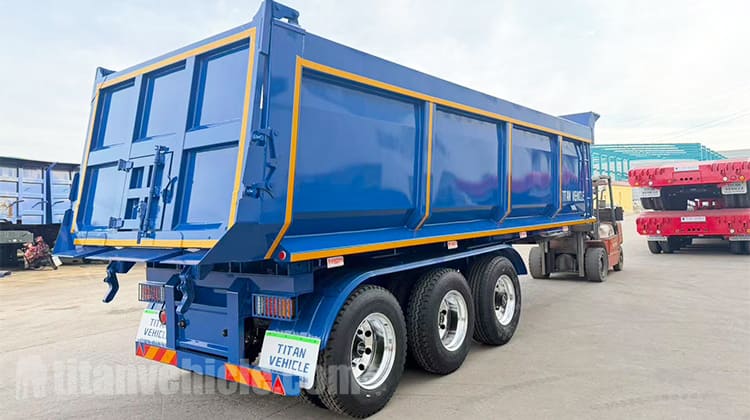 3 Axle Semi Tipper Trailer for Sale in Mozambique