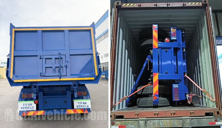 3 Axle Semi Tipper Trailer for Sale in Mozambique