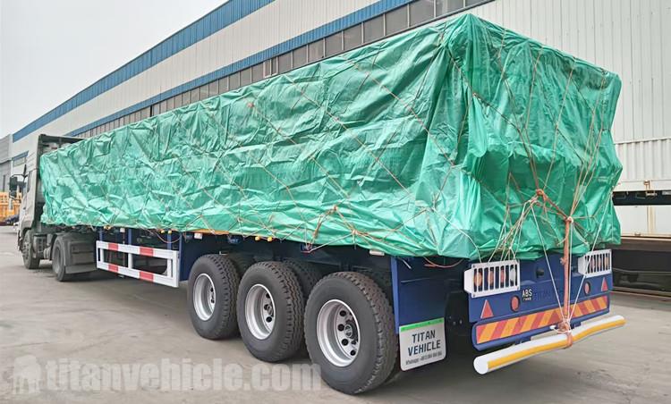 3 Axle Fence Cargo Trailer for Sale in Tanzania