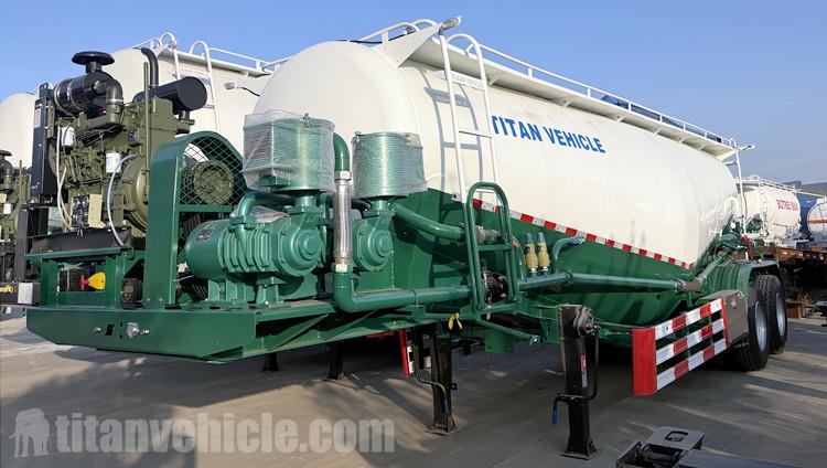 2 Axle Cement Bulker Trailer for Sale in Chile