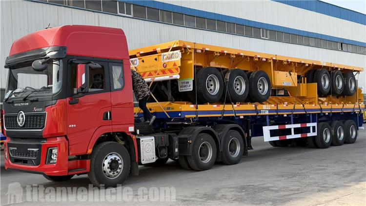 40ft Flatbed Trailer for Sale In Zambia
