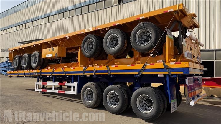 40ft Flatbed Trailer for Sale In Zambia
