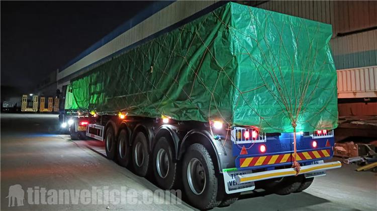 5 Axle Flatbed Semi Trailer for Sale In Aruba