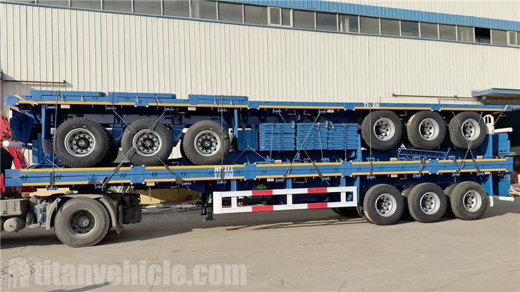 3 Axle 40 foot Flatbed Trailer for Sale In Nigeria