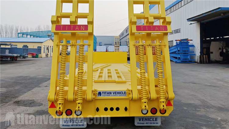 60 Ton Low Loader Truck Trailer for Sale In Zambia