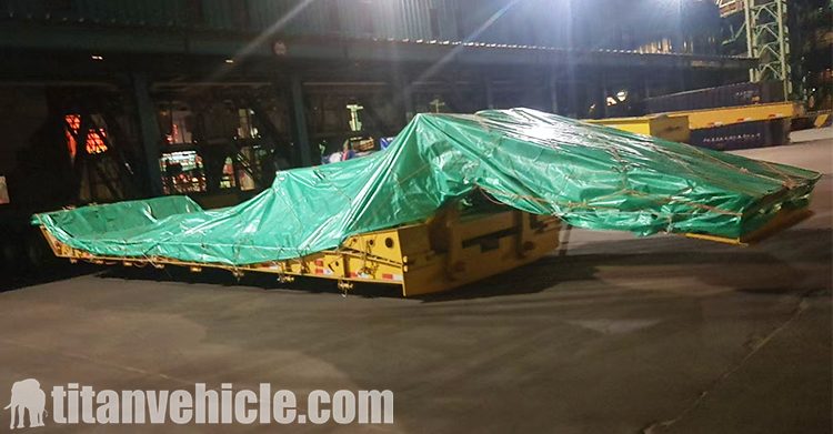 3 Axle Detachable Gooseneck Lowboy Trailer for Sale in Nigeria