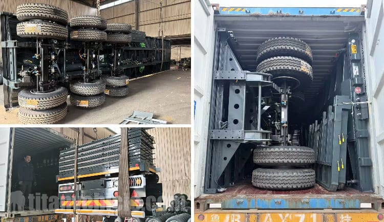 Tri Axle Cargo Sidewall Trailer for Sale in Zimbabwe