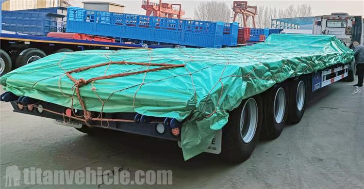 3 Axle 80 Ton Low Bed Trailer for Sale In Nigeria