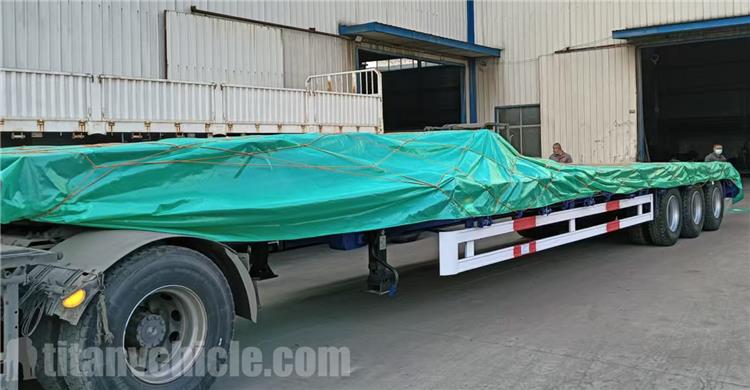 3 Axle 80 Ton Low Bed Trailer for Sale In Nigeria