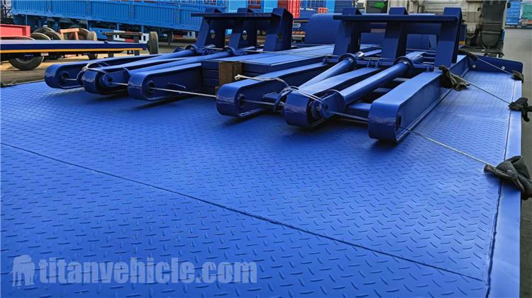 3 Axle 80 Ton Low Bed Trailer for Sale In Nigeria