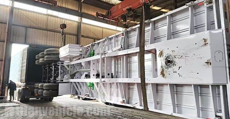 60 Ton Fence Cargo Semi Trailer for Sale in Uganda