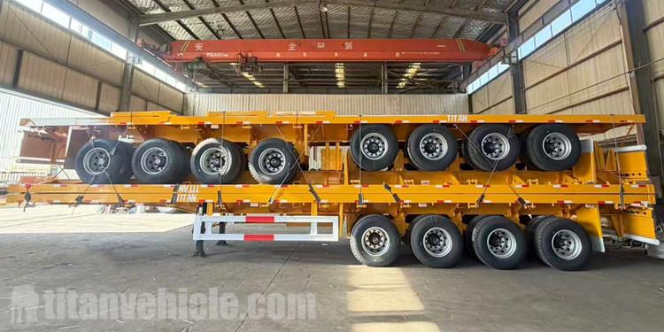 4 Axle Flatbed Trailers for Sale Near Me in Ghana