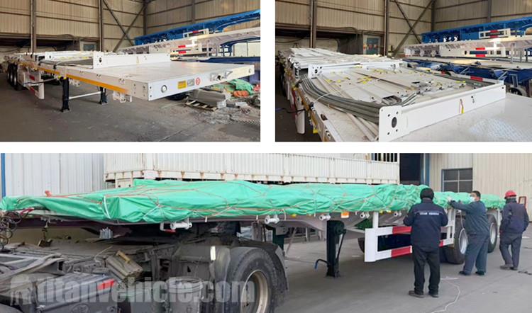 60 Ton Fence Cargo Semi Trailer for Sale in Mozambique
