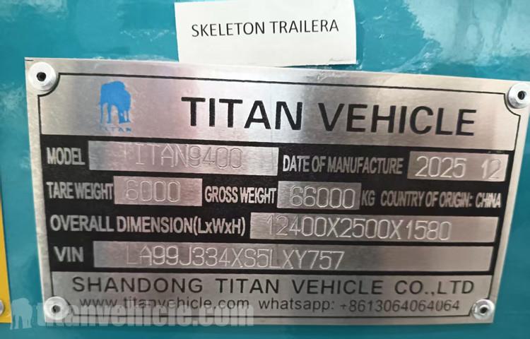 Tri Axle 40FT Container Chassis Trailer for Sale in C&ocirc;te d'Ivoire