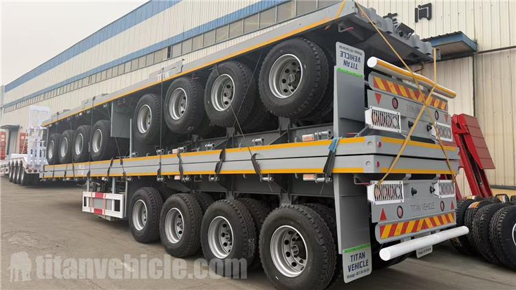 4 Axle Flatbed Trailer for Sale In Zimbabwe