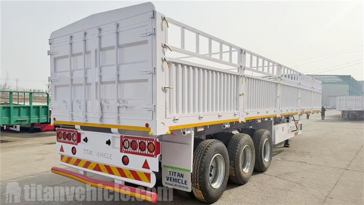3 Axle 60 Ton Fence Semi Trailer for Sale In Kenya