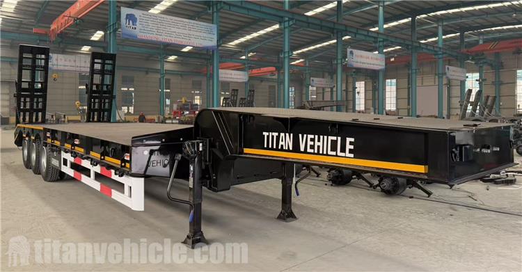 3 Axle 80 Ton Low Bed Trailer for Sale In Nigeria Lagos