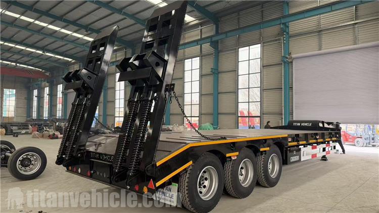 3 Axle 80 Ton Low Bed Trailer for Sale In Nigeria Lagos