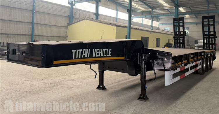 3 Axle 80 Ton Low Bed Trailer for Sale In Nigeria Lagos