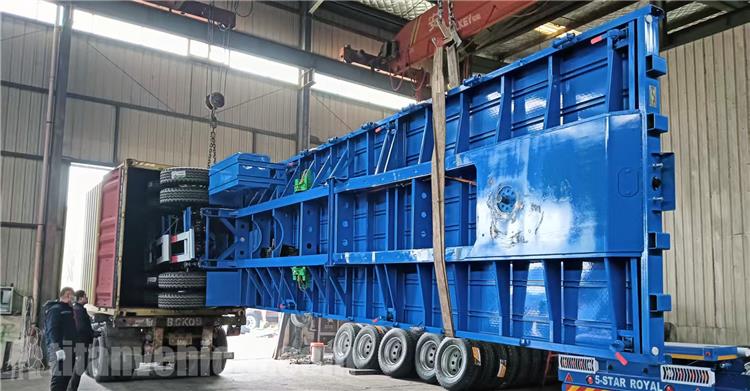 Tri Axle 12.5m Flatbed Semi Trailer for Sale In Namibia