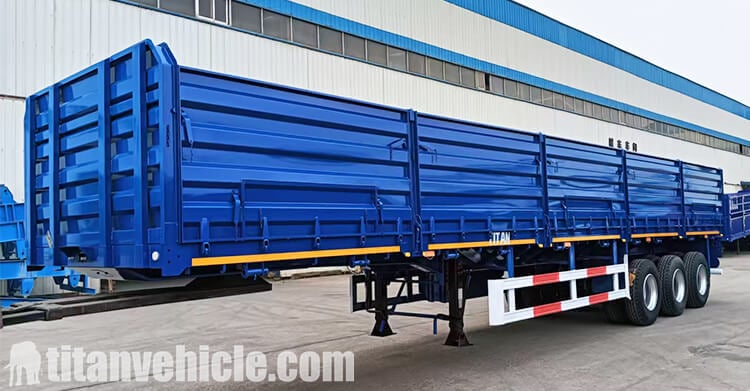 3 Axle Side Wall Semi Trailer for Sale in Zambia