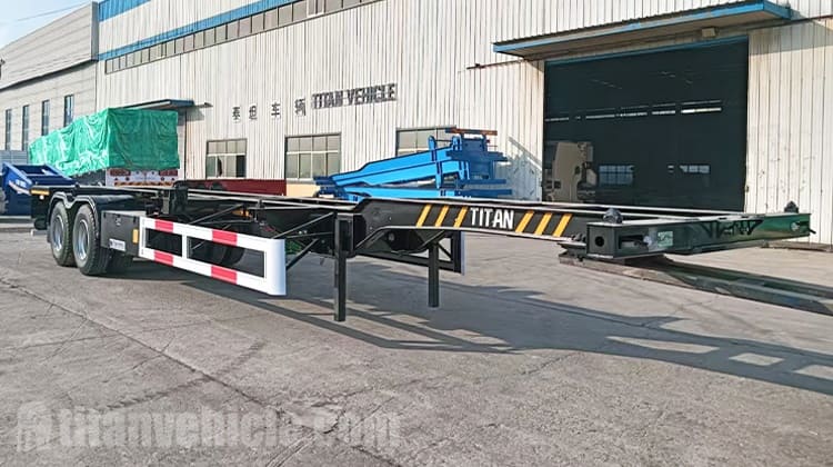 40Ft Container Chassis Trailer for Sale in Guam