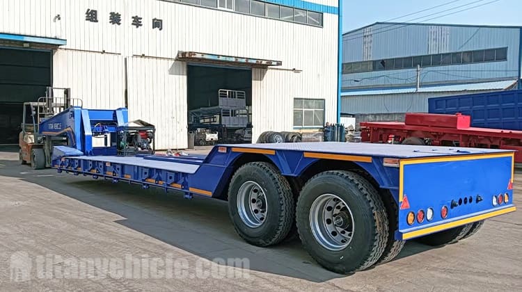 60 Ton Lowboy Gooseneck Trailer for Sale in Nigeria