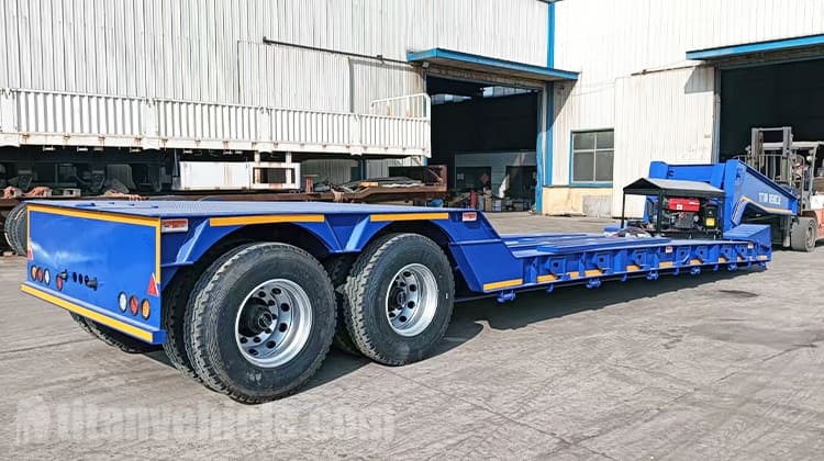 60 Ton Lowboy Gooseneck Trailer for Sale in Nigeria