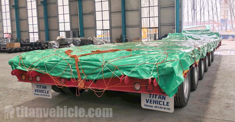 6 Axle Lowbed Trailer will be sent to Mombasa Kenya