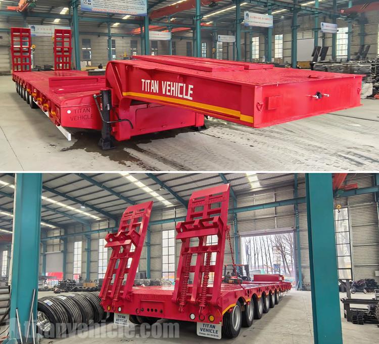 6 Axle Lowbed Trailer for Sale in Mombasa Kenya