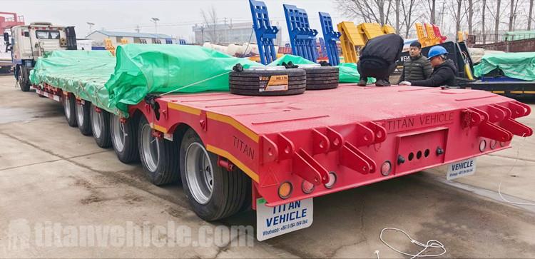 6 Axle Lowbed Trailer for Sale in Mombasa Kenya