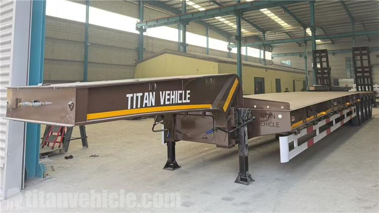 4 Axle Low Bed Trailer for Sale In Congo