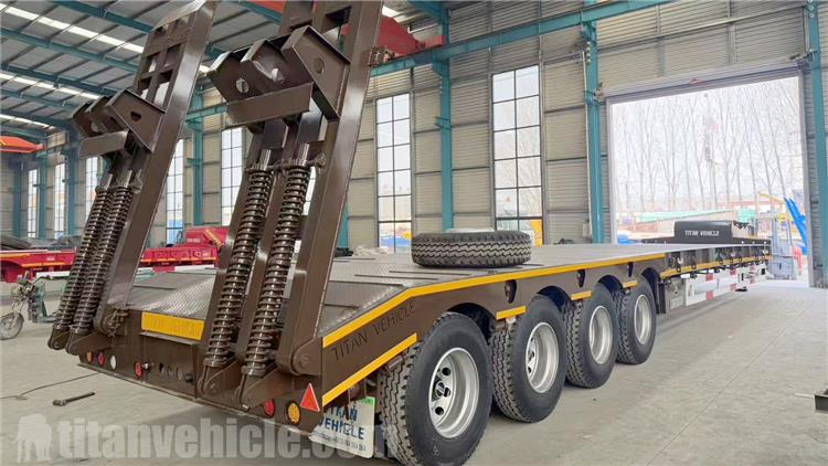 4 Axle Low Bed Trailer for Sale In Congo