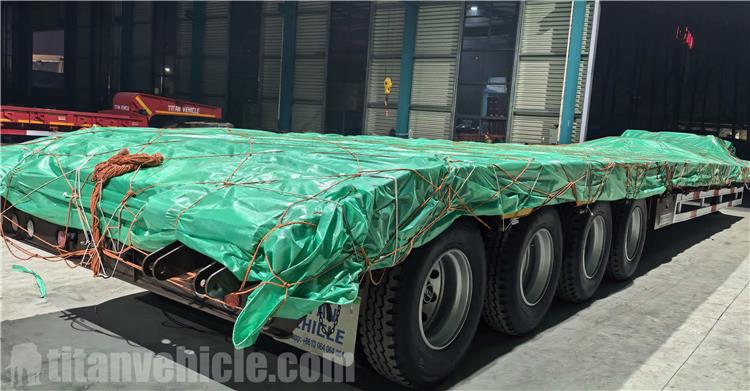 4 Axle Low Bed Trailer for Sale In Congo