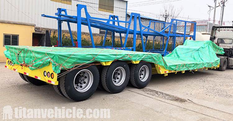 3 Axle Detachable Gooseneck Lowboy Trailer for Sale in Ghana
