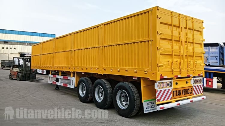 Tri Axle Dropside Trailer for Sale in Zambia