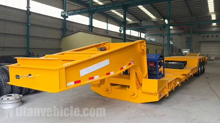 3 Axle RGN Removable Gooseneck Trailer for Sale in Sierra Leone