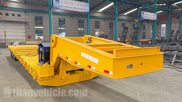 3 Axle RGN Removable Gooseneck Trailer for Sale in Sierra Leone