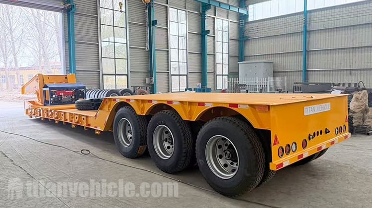 3 Axle RGN Removable Gooseneck Trailer for Sale in Sierra Leone