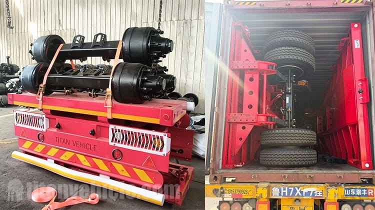 40 Ft Semi Truck Flatbed Trailer for Sale in Mali