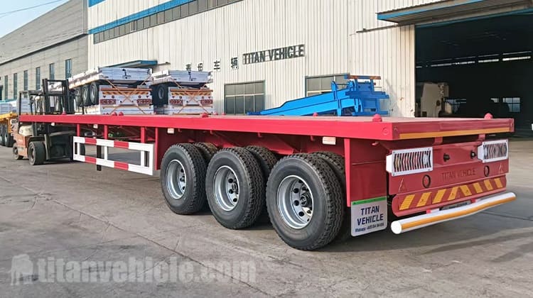 40 Ft Semi Truck Flatbed Trailer for Sale in Mali