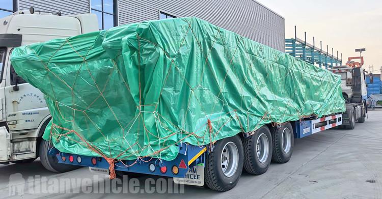 3 Axle Semi Low Loader will be sent to Namibia