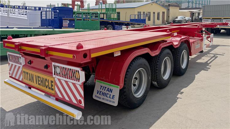 3 Axle 40ft Skeleton Container Trailer for Sale In Kenya
