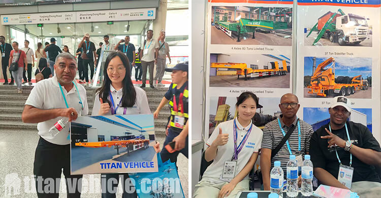 Titan Vehicle Successfully Started Its First Day at the Canton Fair