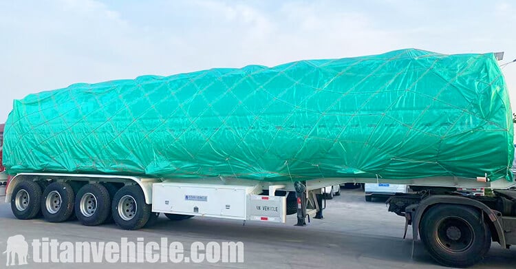 4 Axle 6 Compartments Fuel Tanker Trailer for Sale in Congo