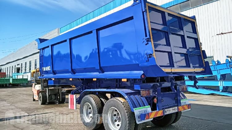 2 Axle Semi Tipper Trailer for Sale in Zambia