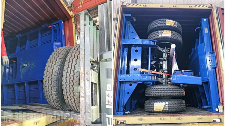 4 Axle 40 Foot Semi Flatbed Trailer for Sale in Ghana